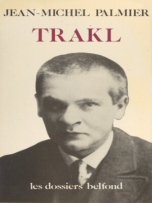 cover image of Situation de Georg Trakl